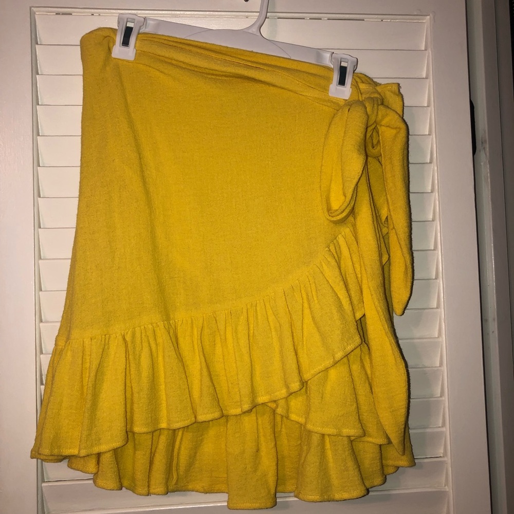 Zara wrap skirt